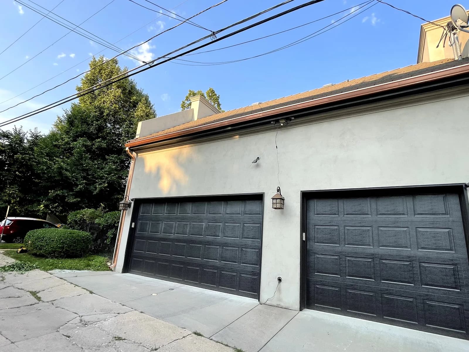Seamless gutters in Highlands Ranch — Peak Elevation project photograph