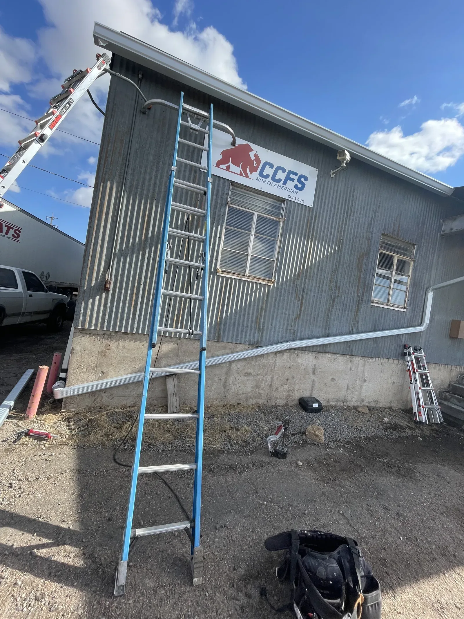 Commercial Square Gutters — Broncos Training Center — Centennial